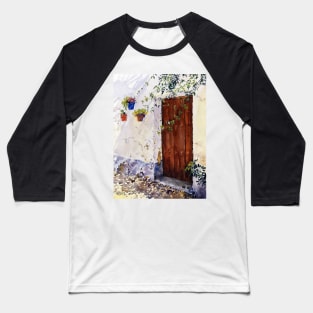 Old Door in Almocíta Baseball T-Shirt